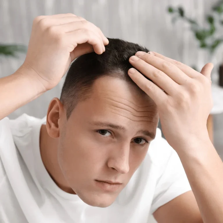 accepting hair loss as a young man