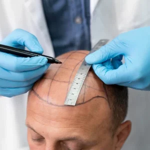 hair transplant preperation