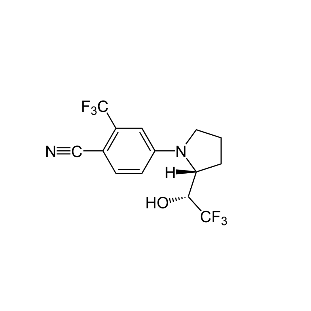 Chemical composition of Ligandrol (LGD-4033)