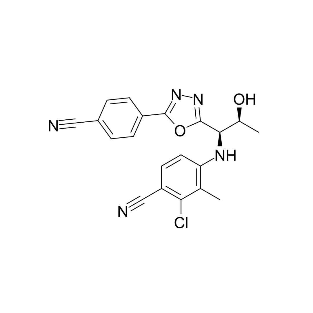 Chemical composition of Testolone (RAD-140)