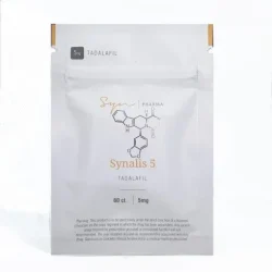 Package of Synalis 5mg Cialis or Tadafil tablets